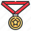 award, champion, medal, star, winner 