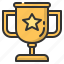 award, champion, star, trophy, winner 