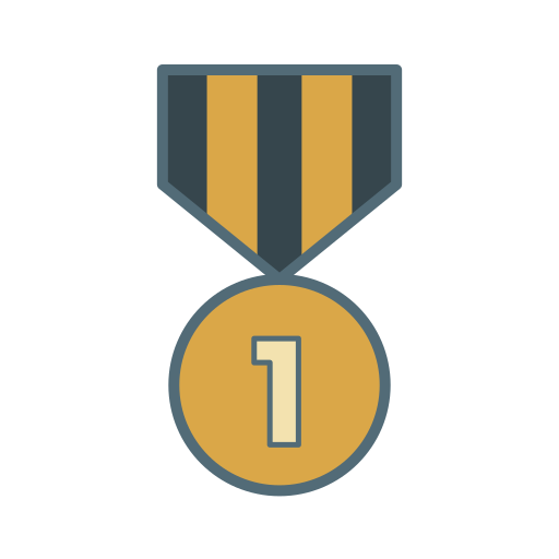 Award, first, medal, place, premium, trophy, win icon - Free download