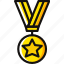 award, medal, prize, stard, trophy, winner 