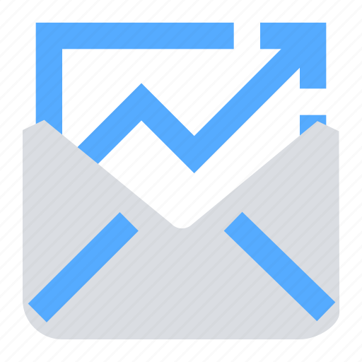 Business, data analytics, growth, mail icon - Download on Iconfinder