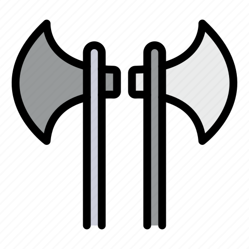 Axe, hatchet, sharp, cut, barbarian, fight, war icon - Download on Iconfinder