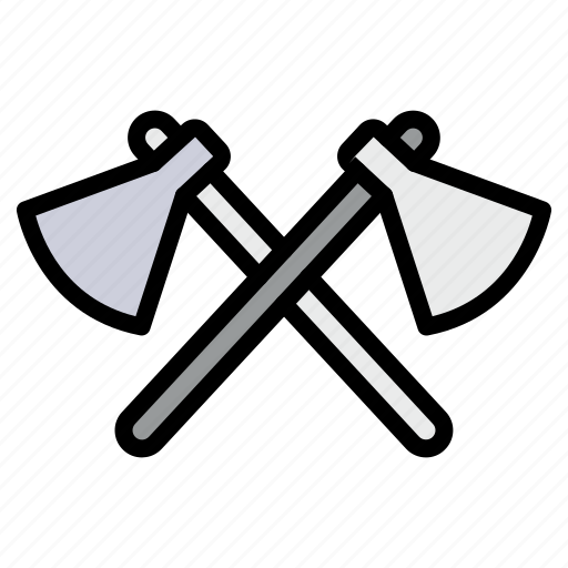 Axe, hatchet, sharp, cut, barbarian, fight, war icon - Download on Iconfinder