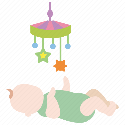 Baby, child, cot, crib, infant, mobile, toy icon - Download on Iconfinder