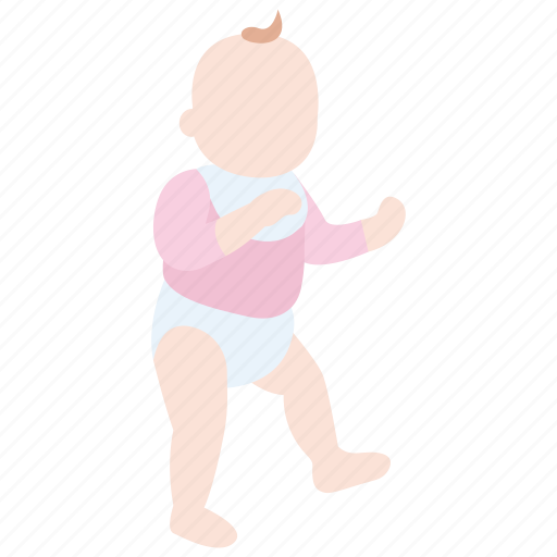 Baby, childhood, early, first, steps, toddler, walking icon - Download on Iconfinder