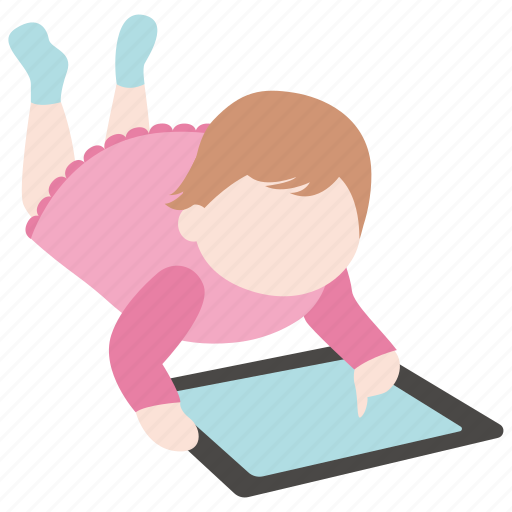 Child, kid, screen, tablet, technology, toddler, touch icon - Download on Iconfinder