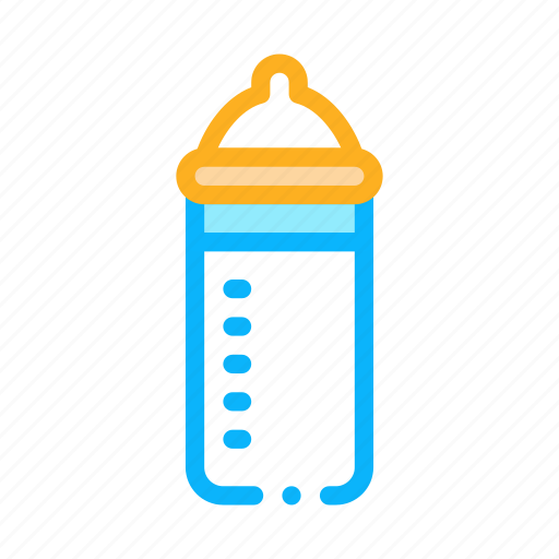 Baby, bottle, care, infant, milk, newborn, pacifier icon - Download on Iconfinder