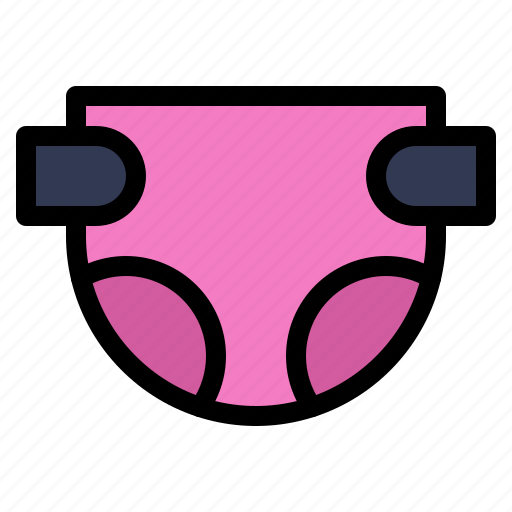Baby, diaper, nappy icon - Download on Iconfinder
