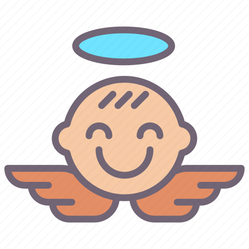 Download Baby Angel Icon Download On Iconfinder On Iconfinder