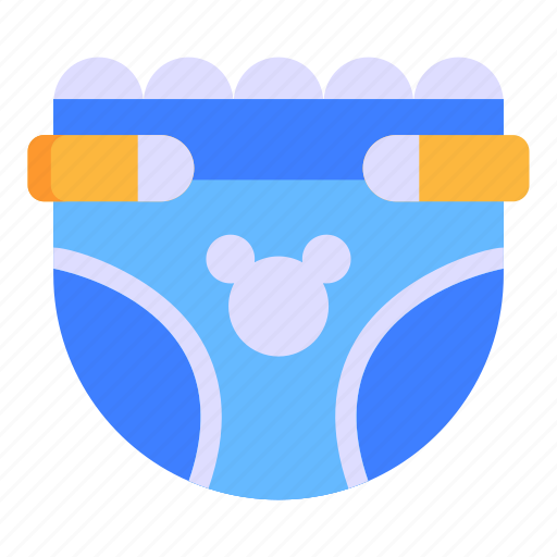 Baby, baby shower, diaper, pin, safety pin icon - Download on Iconfinder