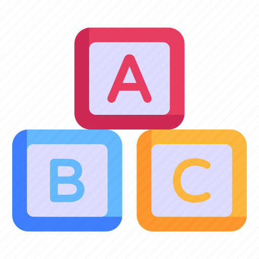 Abc blocks, alphabet blocks, blocks, rudiment, letter cubes icon - Download on Iconfinder