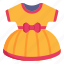 frock, baby frock, baby dress, baby clothing, attire 