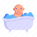 baby tub, baby bath, bath, bathtub, kid bathing