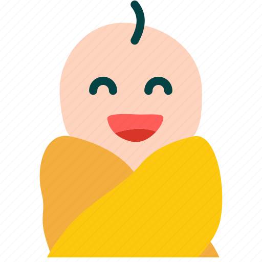 Baby, boy, laugh, happy icon - Download on Iconfinder