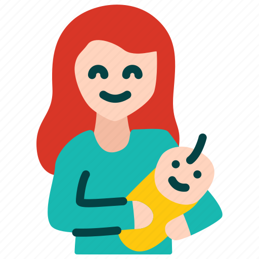Mother, baby, newborn, motherhood icon - Download on Iconfinder