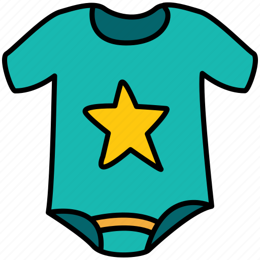 Baby, romper, cloth, fashion icon - Download on Iconfinder