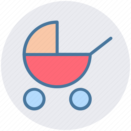 Baby buggy, care, child, family, kids, mother, parents icon - Download on Iconfinder