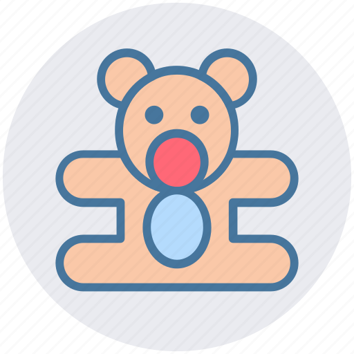 Baby, bear, children, kids, teddy, teddy bear, toys icon - Download on Iconfinder