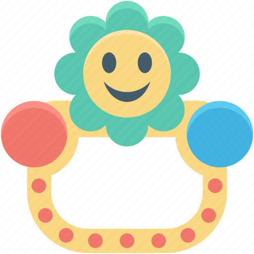 Baby rattle, baby toy, infancy, rattle, toy icon - Download on Iconfinder