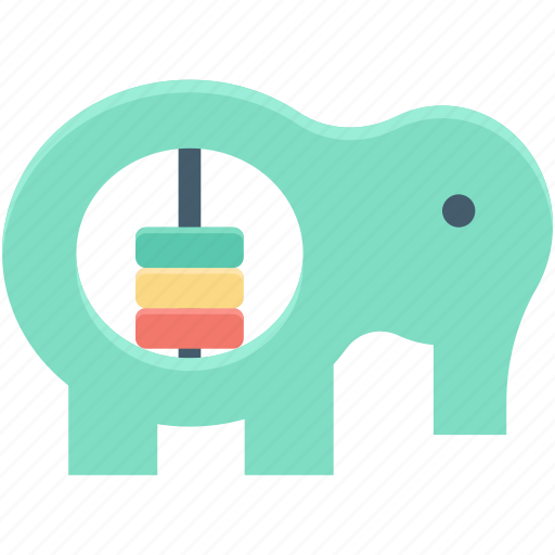 Baby toy, elephant rattle, elephant toy, music toy, toddlers toy icon - Download on Iconfinder