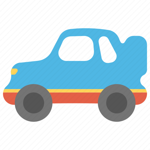 Blue car, kids car, kids toy, remote car, toy car icon - Download on Iconfinder