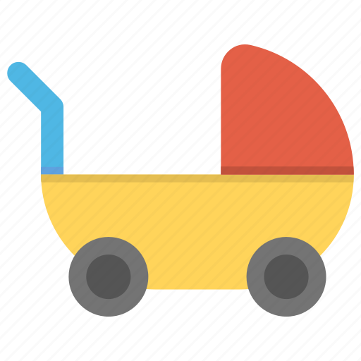 Baby buggy, baby carriage, baby cart, baby transport, carriage icon - Download on Iconfinder