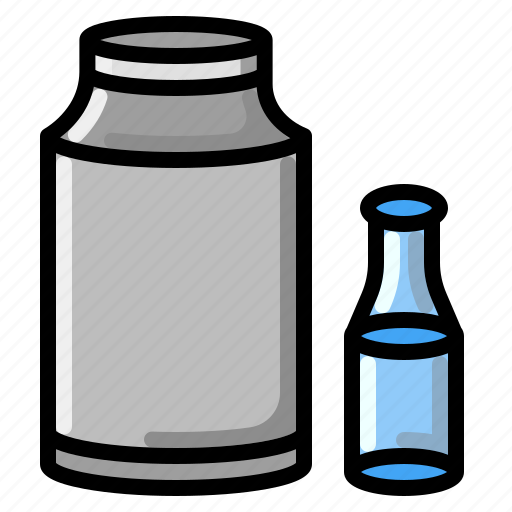 Bottle, drink, glass, healthy, milk icon - Download on Iconfinder