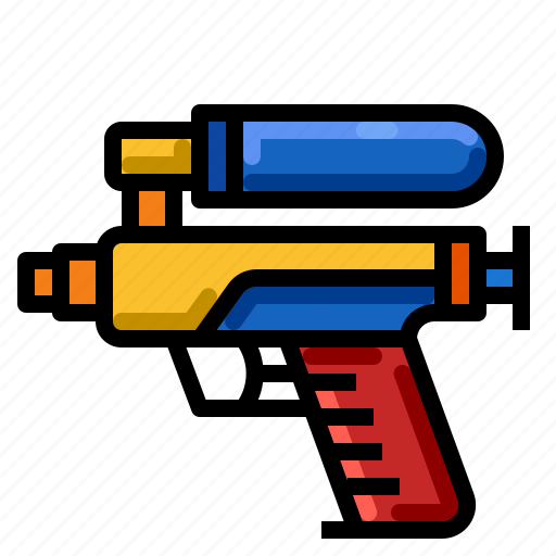 Fun, gun, summer, toy, water, wet icon - Download on Iconfinder