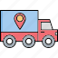camion, cargo, lorry, cargo truck, location 