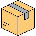 cardboard, cargo, carton, box, package