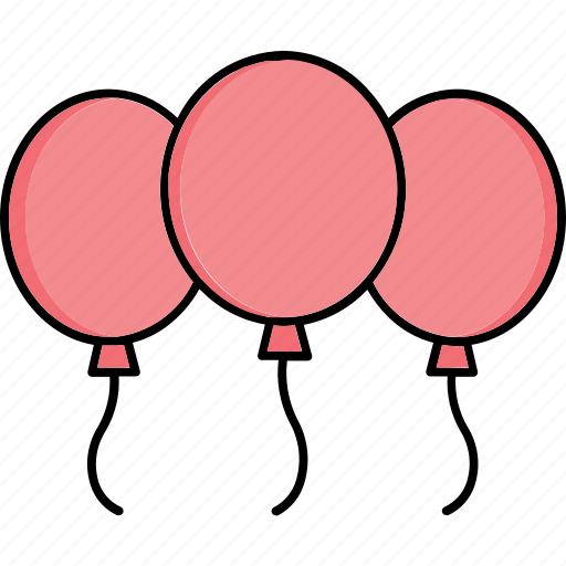 Balloon, birthday balloon, christmas balloon icon - Download on Iconfinder