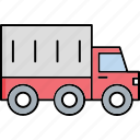 automobile, childhood accessory, plaything, delivery truck