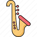 euphonium, french horn, musical instrument