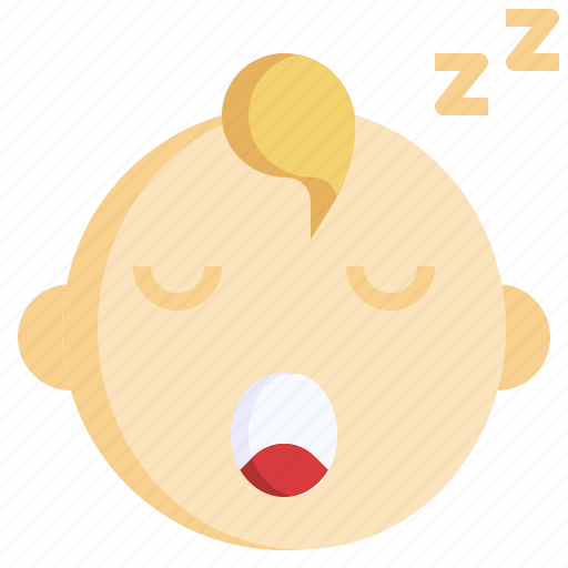Sleeping, baby, boy, child, face, resting icon - Download on Iconfinder