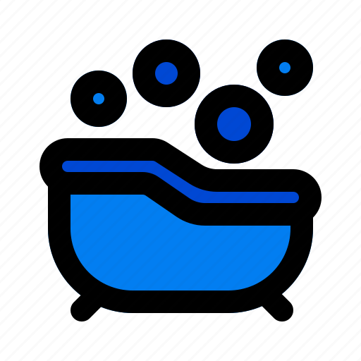 Bathtub, baby, bath, bubble icon - Download on Iconfinder