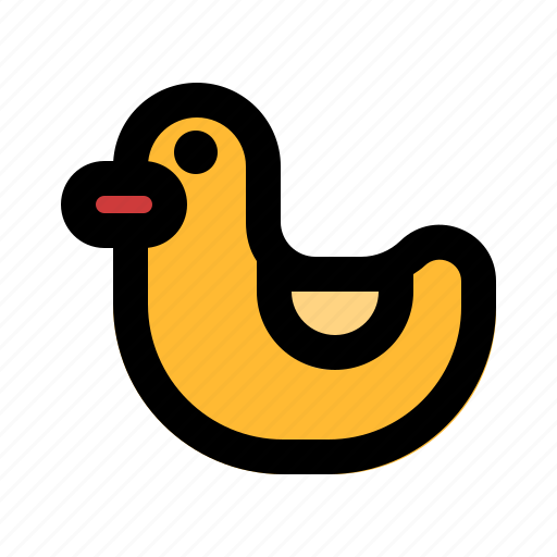 Duck, baby, toy, bath icon - Download on Iconfinder