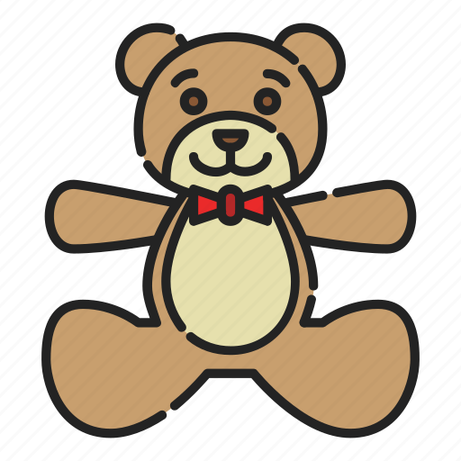 Baby, child, children, cute, kid, teddybear, toy icon - Download on Iconfinder