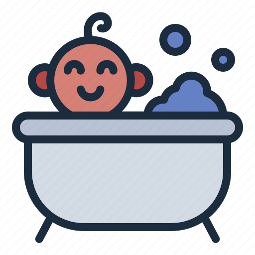 Baby, bathtub, kid, children icon - Download on Iconfinder