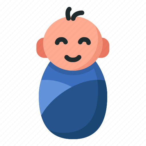 Swaddle, baby, boy, child, girl, kid, newborn icon - Download on Iconfinder