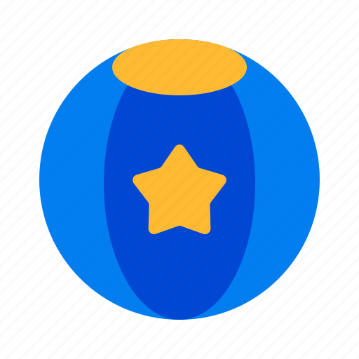 Ball, baby, toy, star icon - Download on Iconfinder