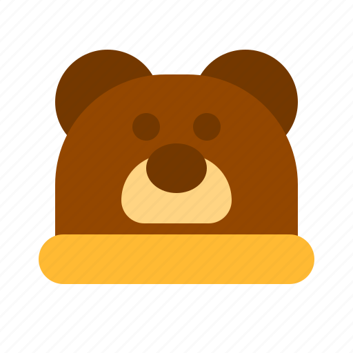 Bear, hat, baby, animal icon - Download on Iconfinder