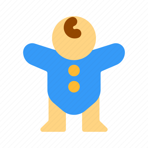 Boy, walk, baby, outfit icon - Download on Iconfinder