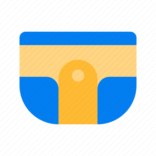 Pants, baby, cloth, button icon - Download on Iconfinder