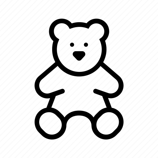 Baby, bear, nice, soft, teddy, teddy bear, toy icon - Download on Iconfinder