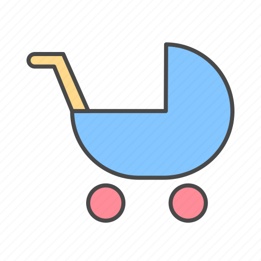 Baby, stroller icon - Download on Iconfinder on Iconfinder