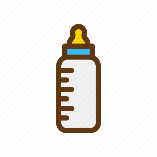 Baby, bottle, color, filled line, milk icon - Download on Iconfinder