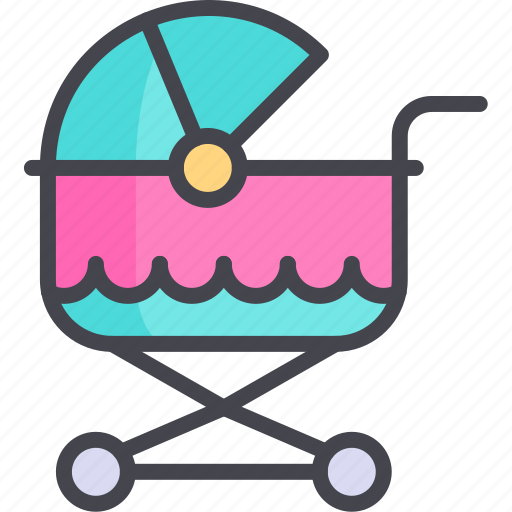 Baby, baby items, stroller icon - Download on Iconfinder