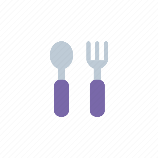 And, baby, child, cutlery, fork, newborn, spoon icon - Download on Iconfinder
