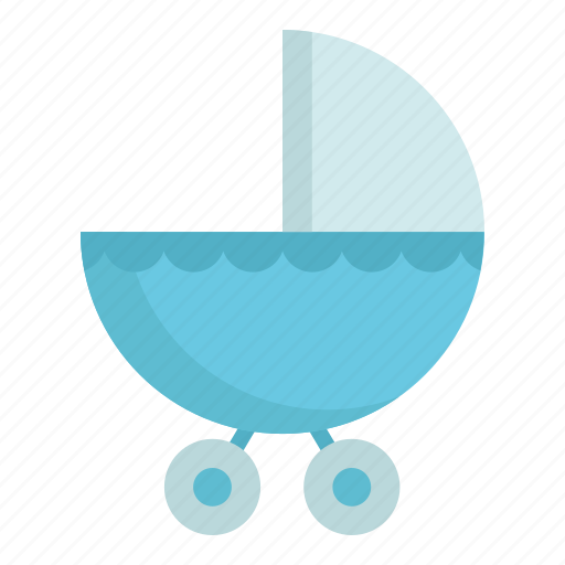 Baby, baby shower, pram, stroller icon - Download on Iconfinder