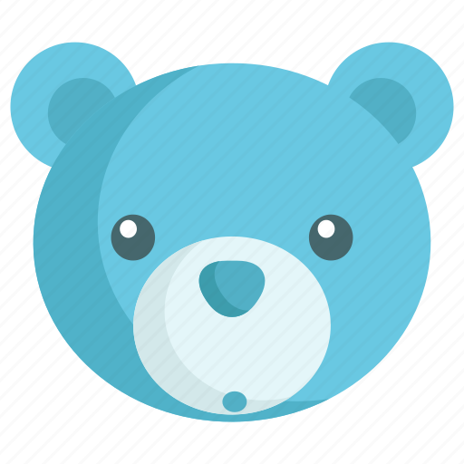 Baby, baby shower, bear, pluhs, toy icon - Download on Iconfinder